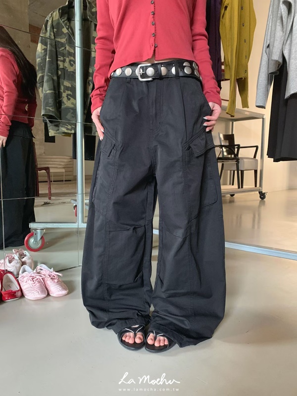 斜紋布鉚釘工作褲